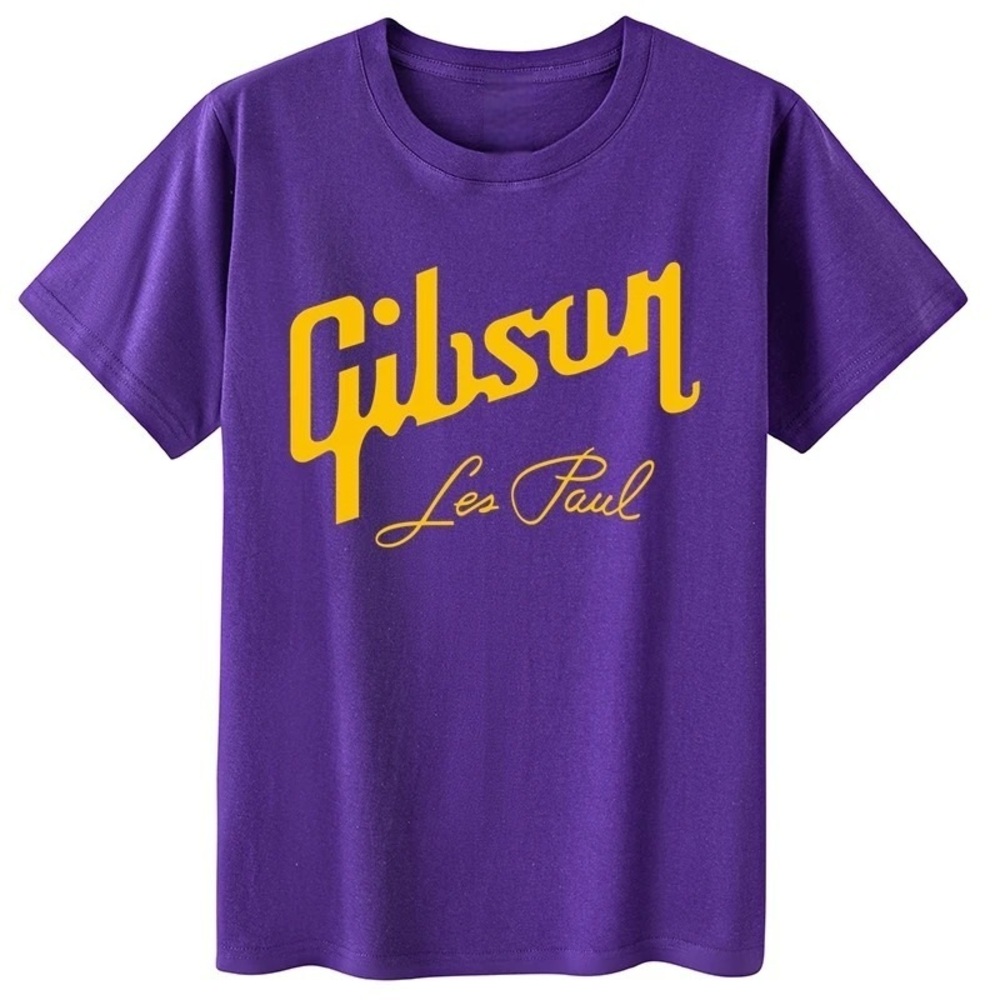 Guitar Gibson T Shirt Summer Men Short Sleeve
